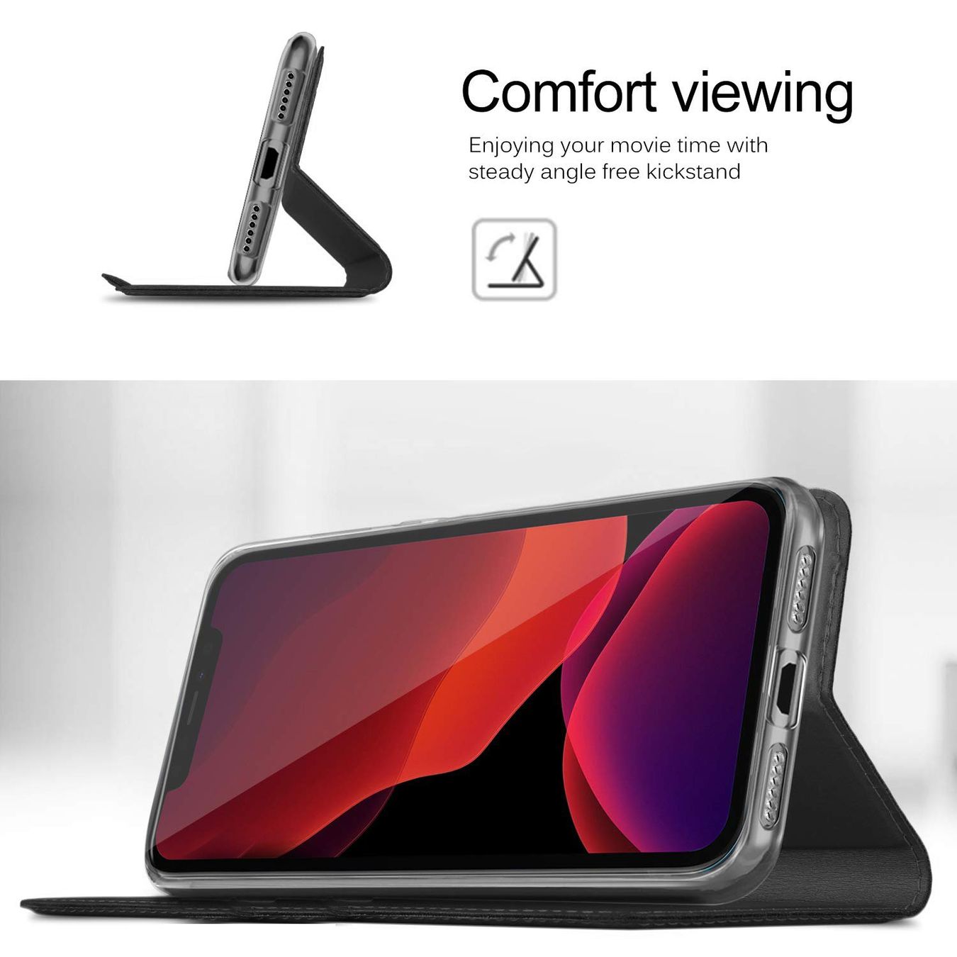 Cover & Protezioni schermo: iPhone 15 Pro Max Hülle Etui Wallet Case Flip Cover Tasche – Nuovo e nell'imballaggio originale da Volketswil venduto da coverandmore 4