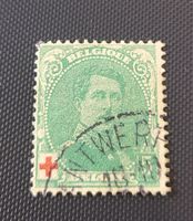 Belgien alte briefmarke