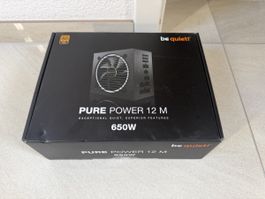 Netzteil be quiet Pure Power 12 M 650W akzeptabel