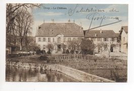 ORNY Le Château - gel. 1919 v. Pompaples