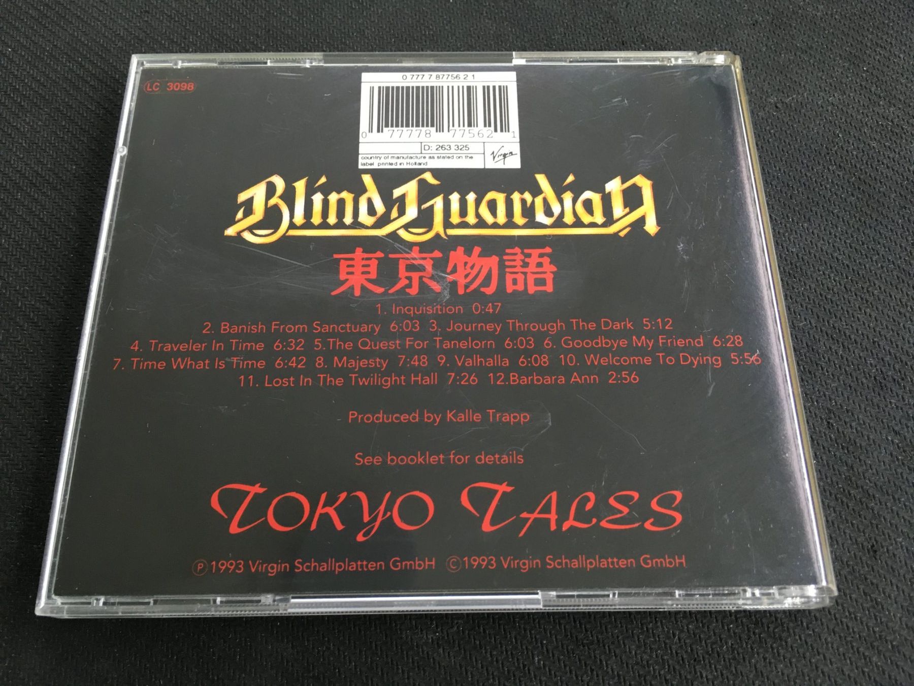 CD: Blind Guardian - Tokyo Tales -CD- – Usato da St.Gallen venduto da MedienJoe 2