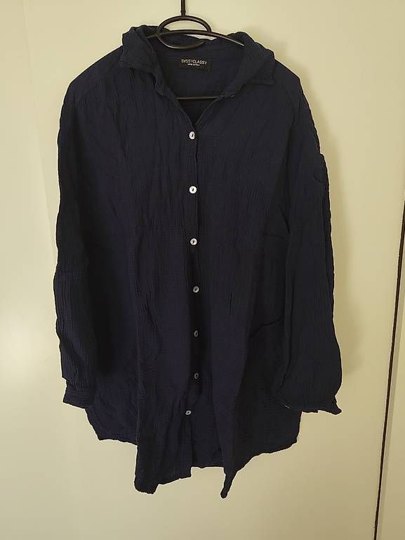 Camicette: Sassy Classy - Musselinebluse dunkelblau - onesize – Usato da Zürich venduto da lis_6j76