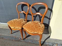 6 STÜCK NUSSBAUM LOUIS-PHILIPPE ESSSTÜHLE