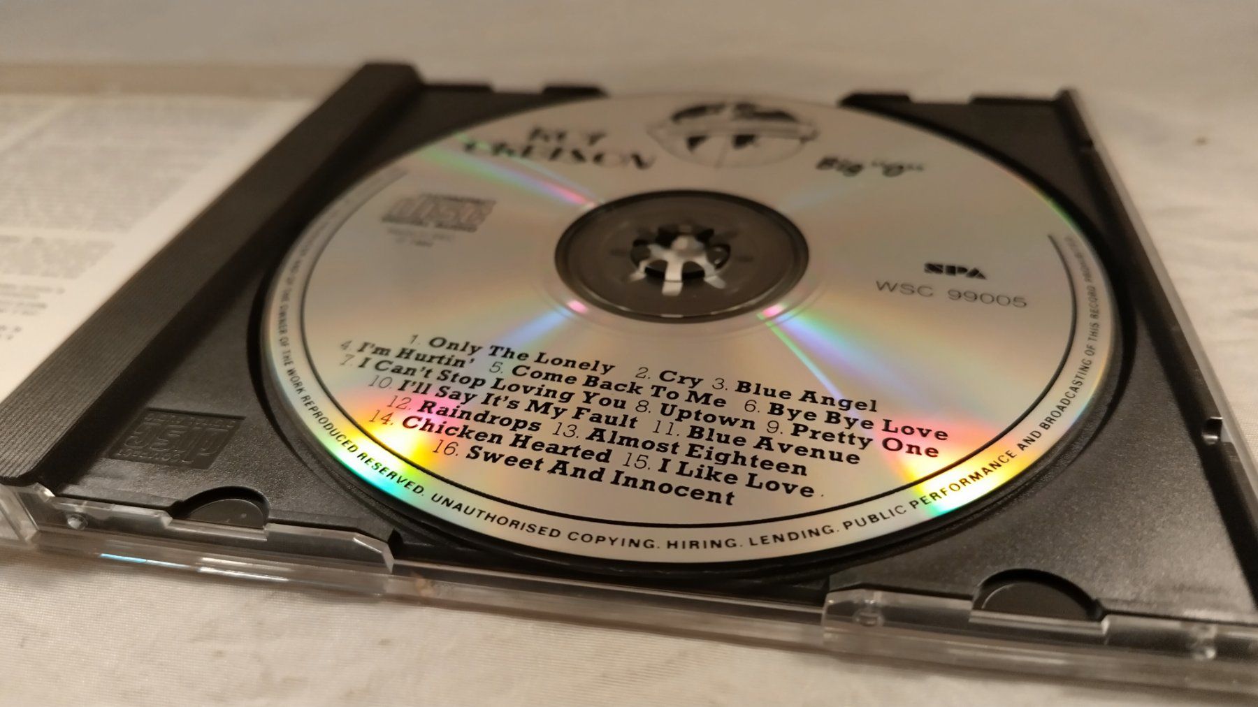 CDs: Roy Orbison - Big "O" / CD ab Fr. 4.- – D'occasion à Bellach par JingleJerry 1
