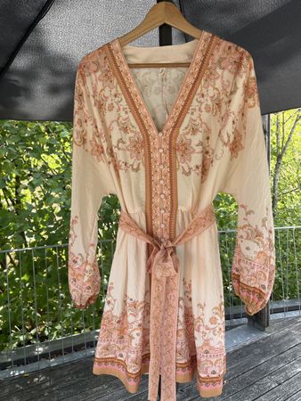 Kleid Sommerkleid langarm Grösse M neuwertig