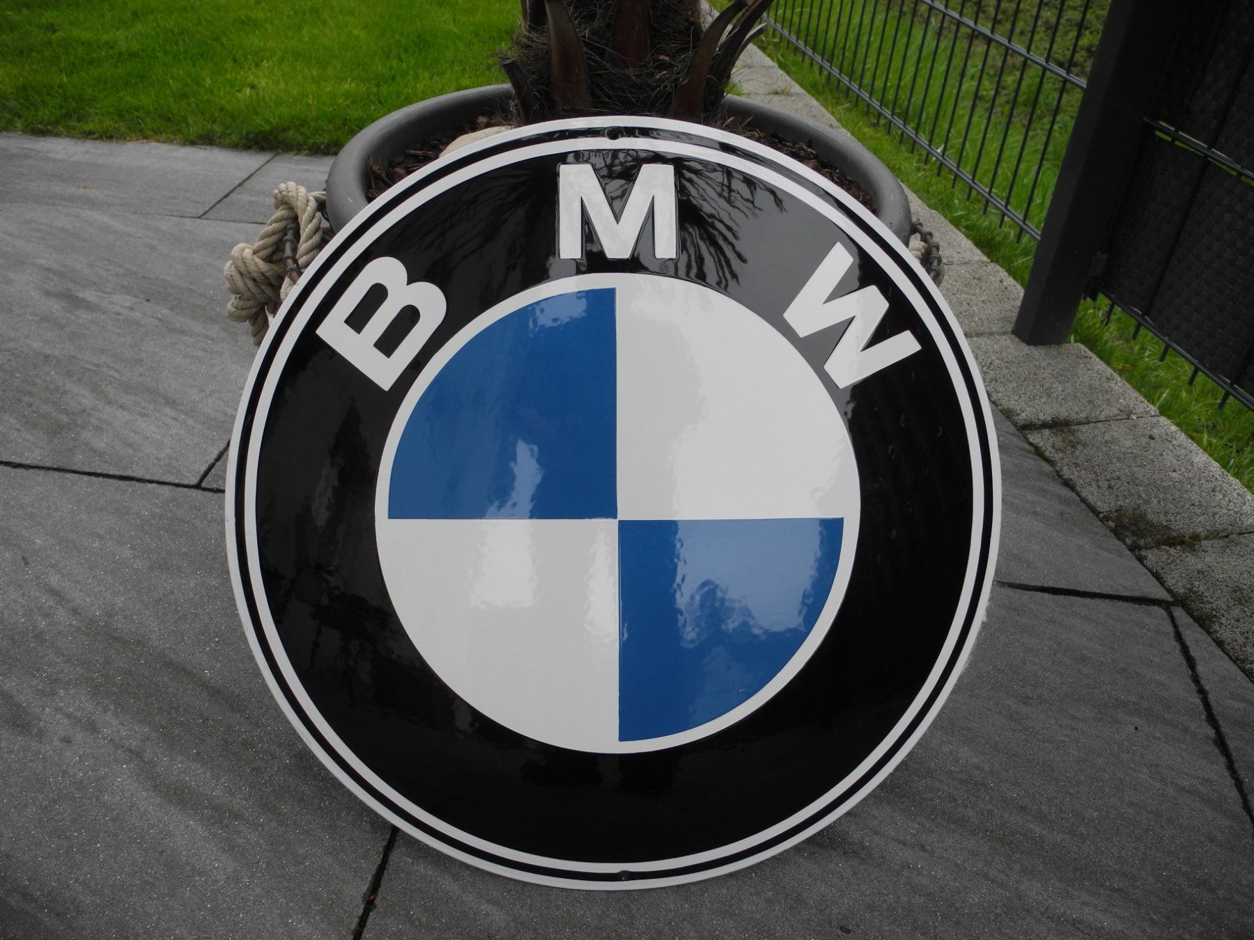 BMW Insegne: XL EMAILSCHILD  BMW – Nuovo (secondo la descrizione) da Reinach AG venduto da Huckleberrysix 4