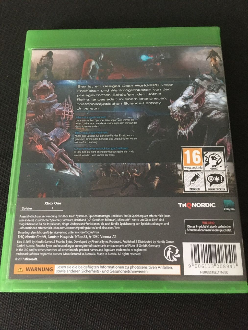 Microsoft Giochi: Elex für Xbox One – Usato da St.Gallen venduto da sjosjo 1