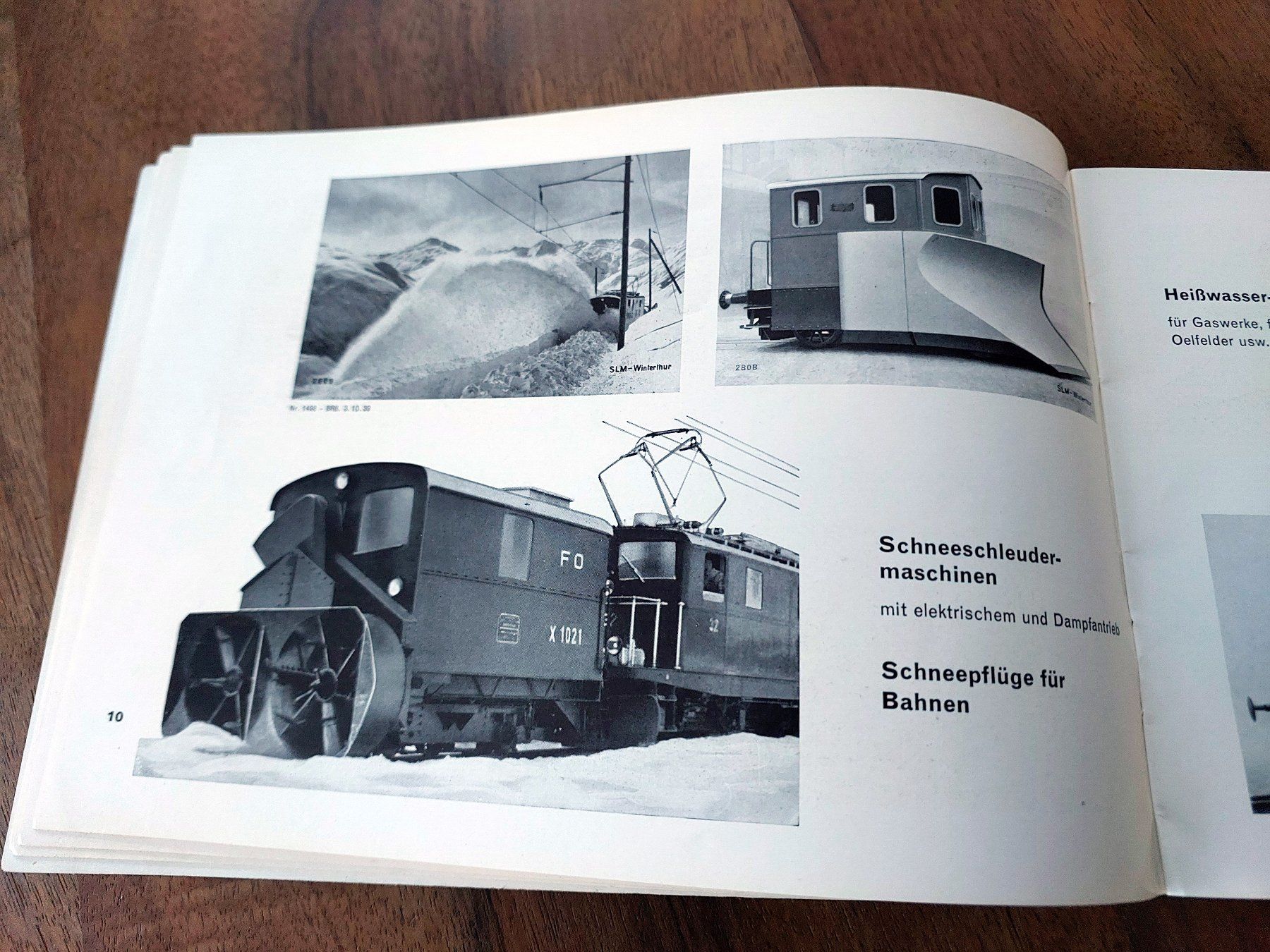 Riviste & Magazine: SLM Winterthur Prospekt – Usato da Schönenwerd venduto da Steidi 4