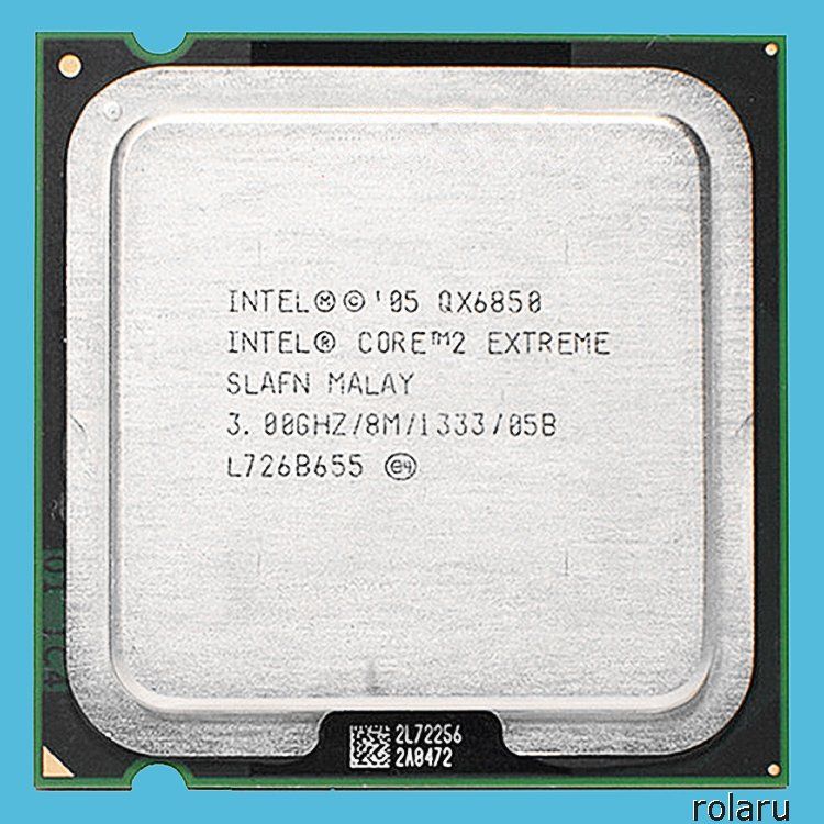 Intel Componenti elettronici: Intel Core2Extreme QX6850, 3GHZ/8M/1333 – Usato da Baden venduto da Rolaru