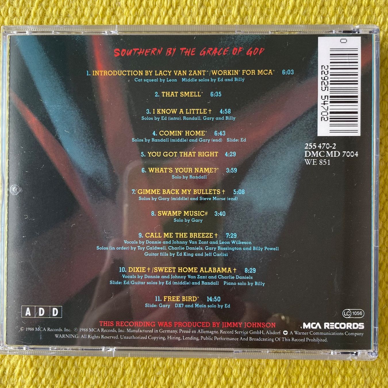 CDs: LYNYRD SKYNYRD-LIVE 1987 – D'occasion à Rorschacherberg par CD-Roli 1