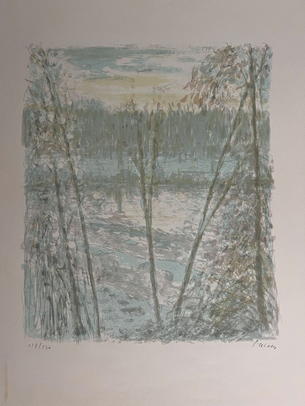 Grafica & Litografie: Leonard Meisser, handsigniert/nummeriert – Usato da Rain venduto da Pic-Ass