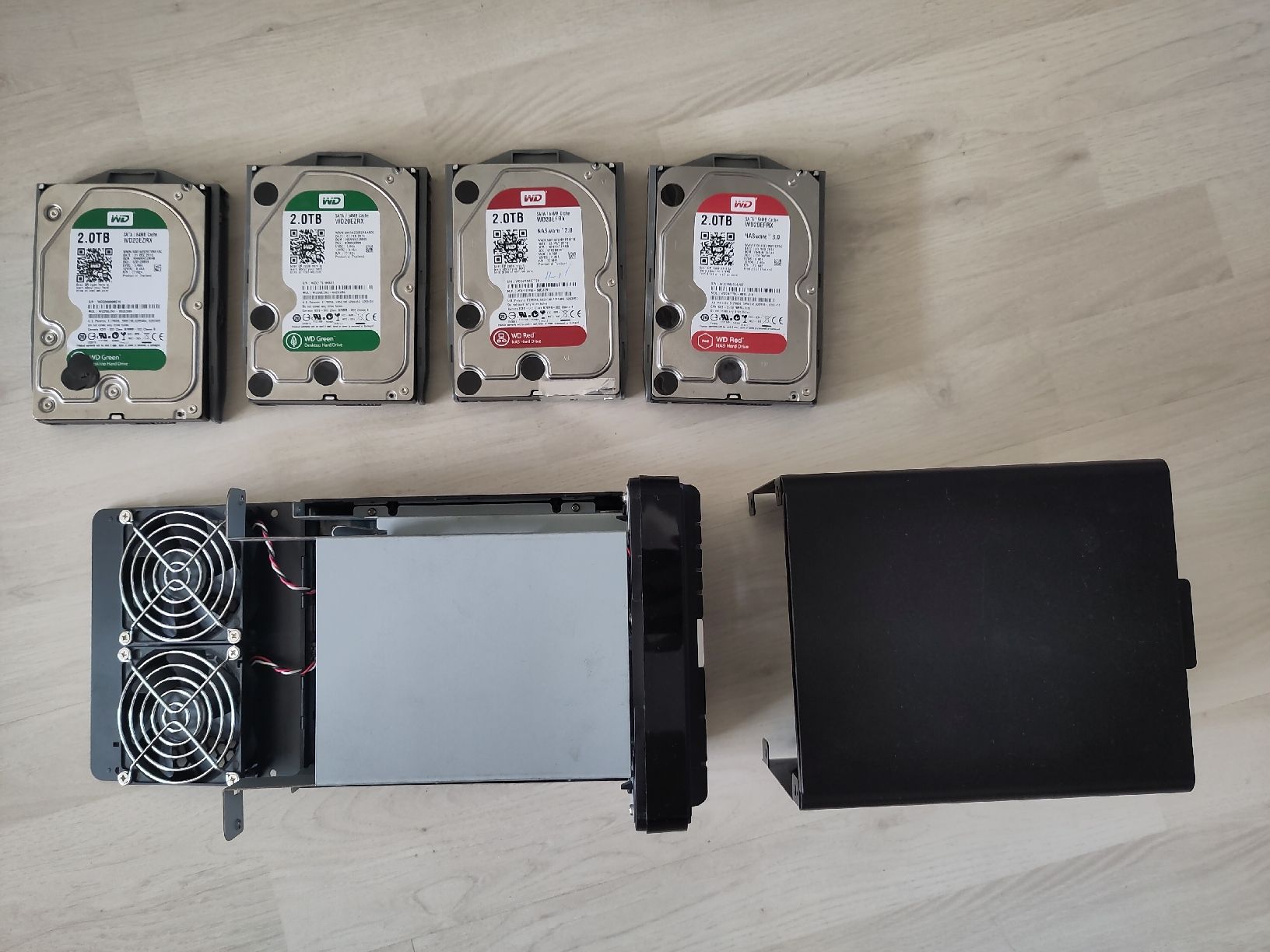 Synology Server: 4x2TB mit Synology NAS DS414j – Difettoso da Sargans venduto da sve_hjs5 7