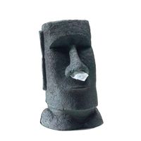 Taschentuch Spender Nastuch Moai & Kopfhörer Deko Figur
