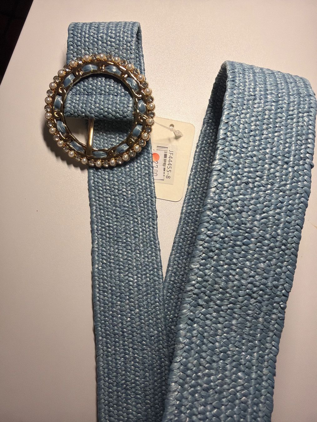 Gürtel: GÜRTEL-STRETCH,HELLBLAU – Neu und originalverpackt aus Meienried von ManuelaBoutique 1