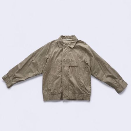 Beige bomber jacket