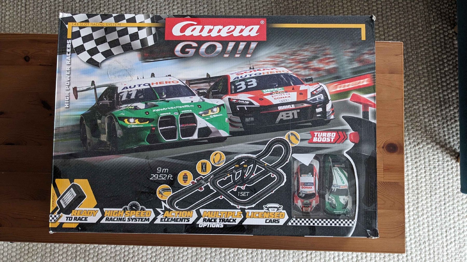 Carrera Circuits: Carrera GO!!! Rennbahn 9m DTM Set – D'occasion à Romanshorn par chaanem 1