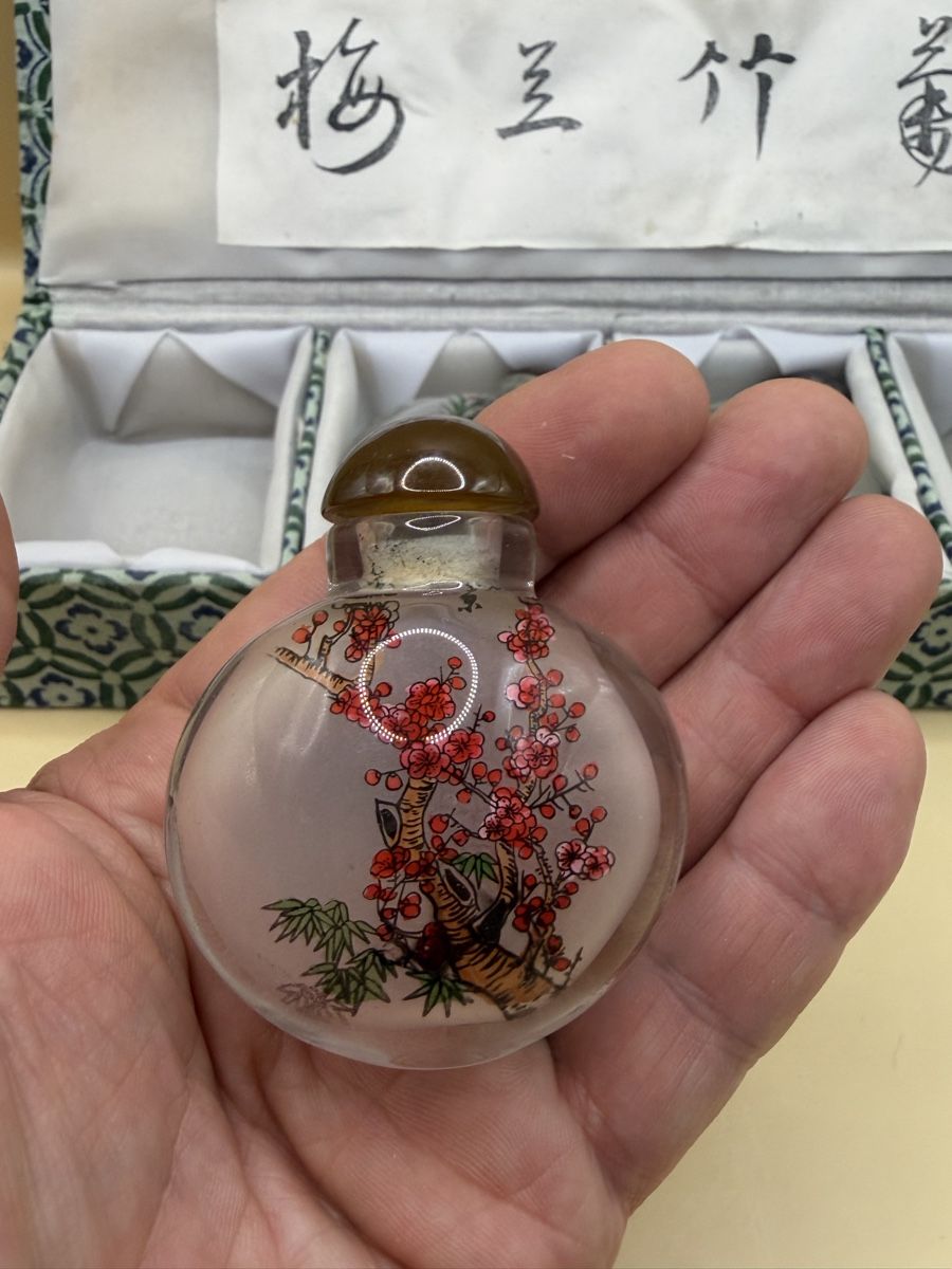 Flaconi: Flacons à priser chinois peints à la main, vintage – Nuovo (secondo la descrizione) da Genève venduto da sho_67qj 5