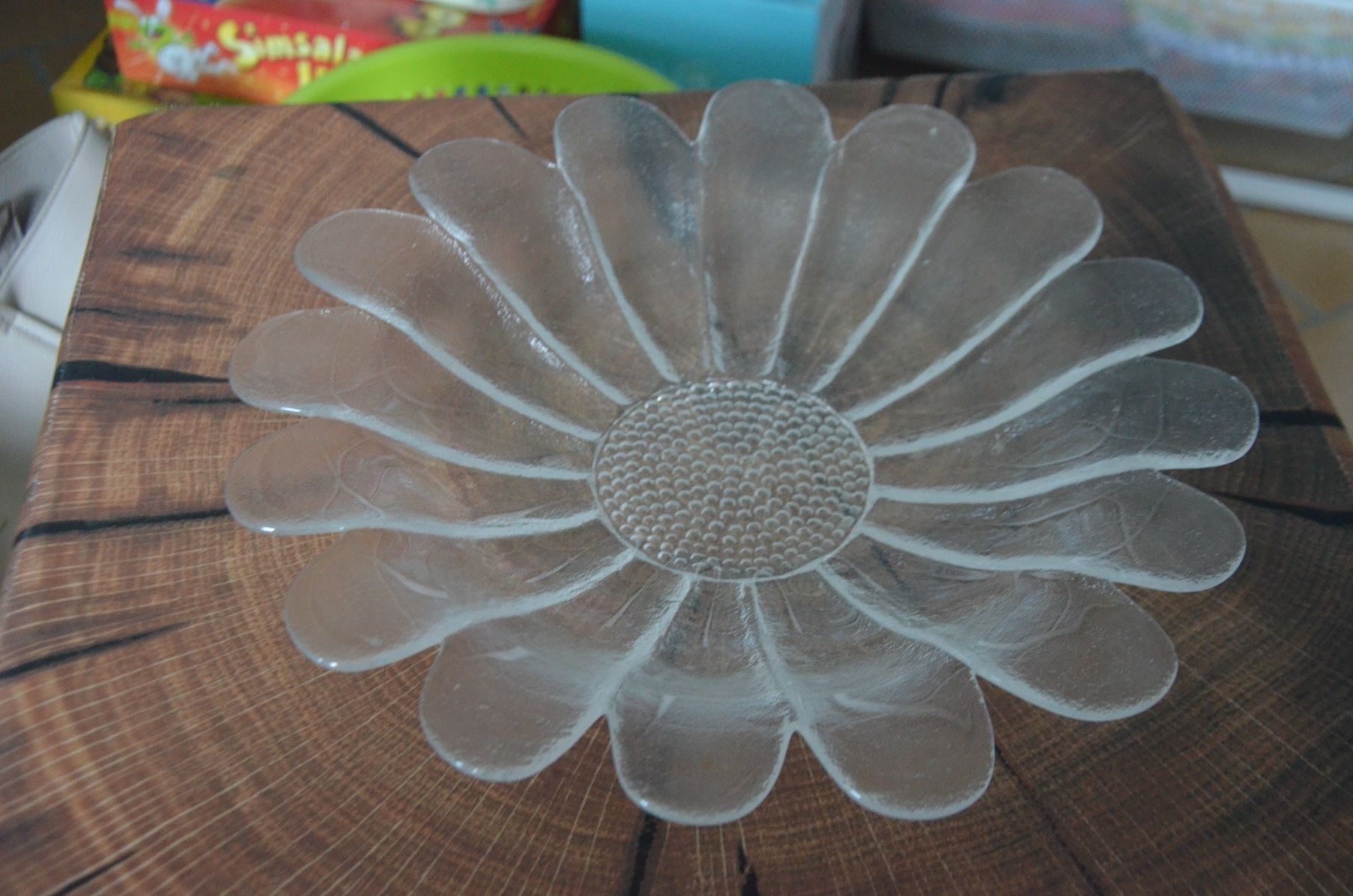 Piatti: TELLER BLUME GLAS – Usato da Chiasso venduto da Dolly015