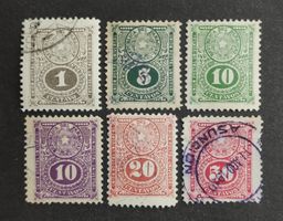 Paraguay 1910-21, gestempelte