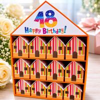 🎉 24 Scatoline Porta Confetti Casetta Compleanno 18 Anni