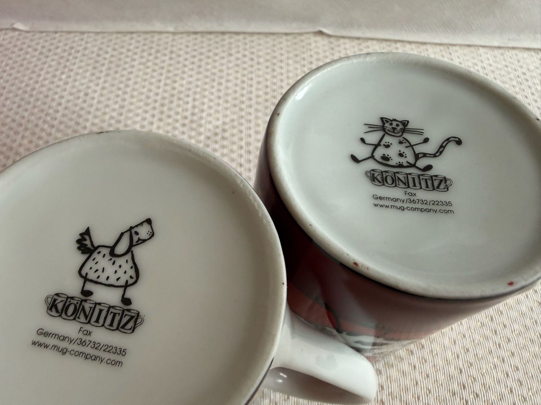 Tasses: Könitz - tasses - Mug – D'occasion à Sion par accroshoes 4