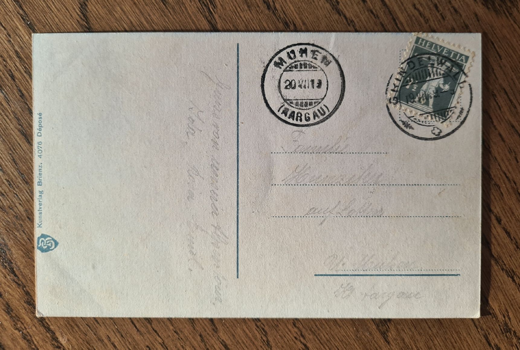 Cartoline postali: Grindelwald 1913 – Usato da Ebikon venduto da Donar50 1