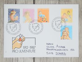 CL09 Enveloppe + Timbre Suisse 1967