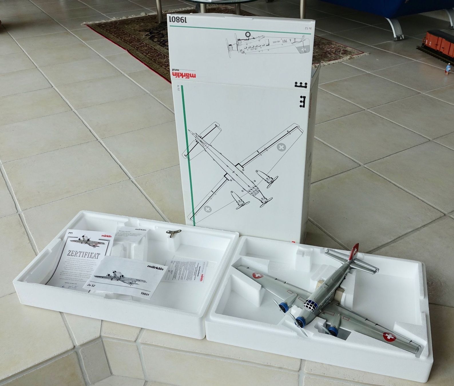Modellbausätze & Standmodelle: Märklin 19801 Tante Ju – Neu und originalverpackt aus Bleiken von hbw45