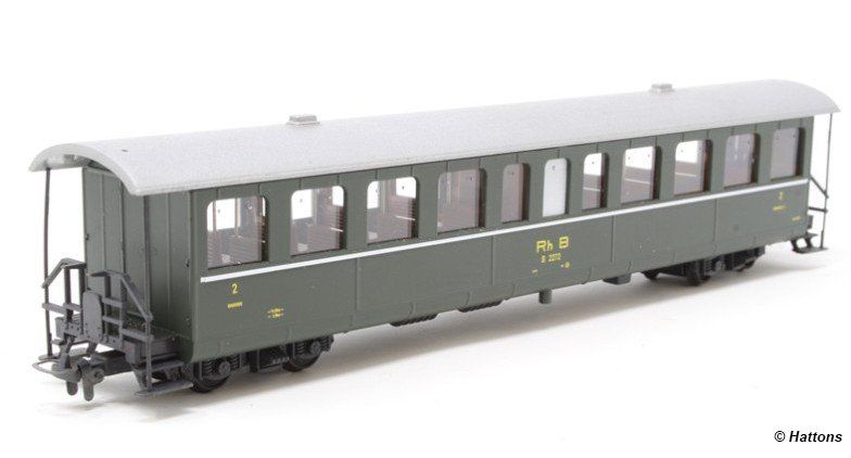 STL Plattformwagen RhB / AB: Dach für 2201/x - HOm wie Bemo (Neu ...