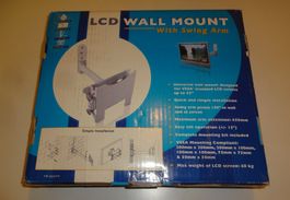 LCD-Wandhalterung mit Schwenkarm bis 40 kg 45 Zoll