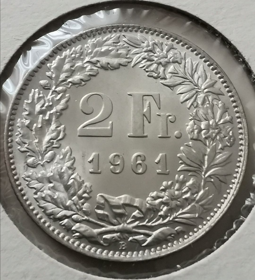 Alle Münzen: 2 Franken 1961 stgl Silber – Neu (gemäss Beschreibung) aus Zürich von turbopuz