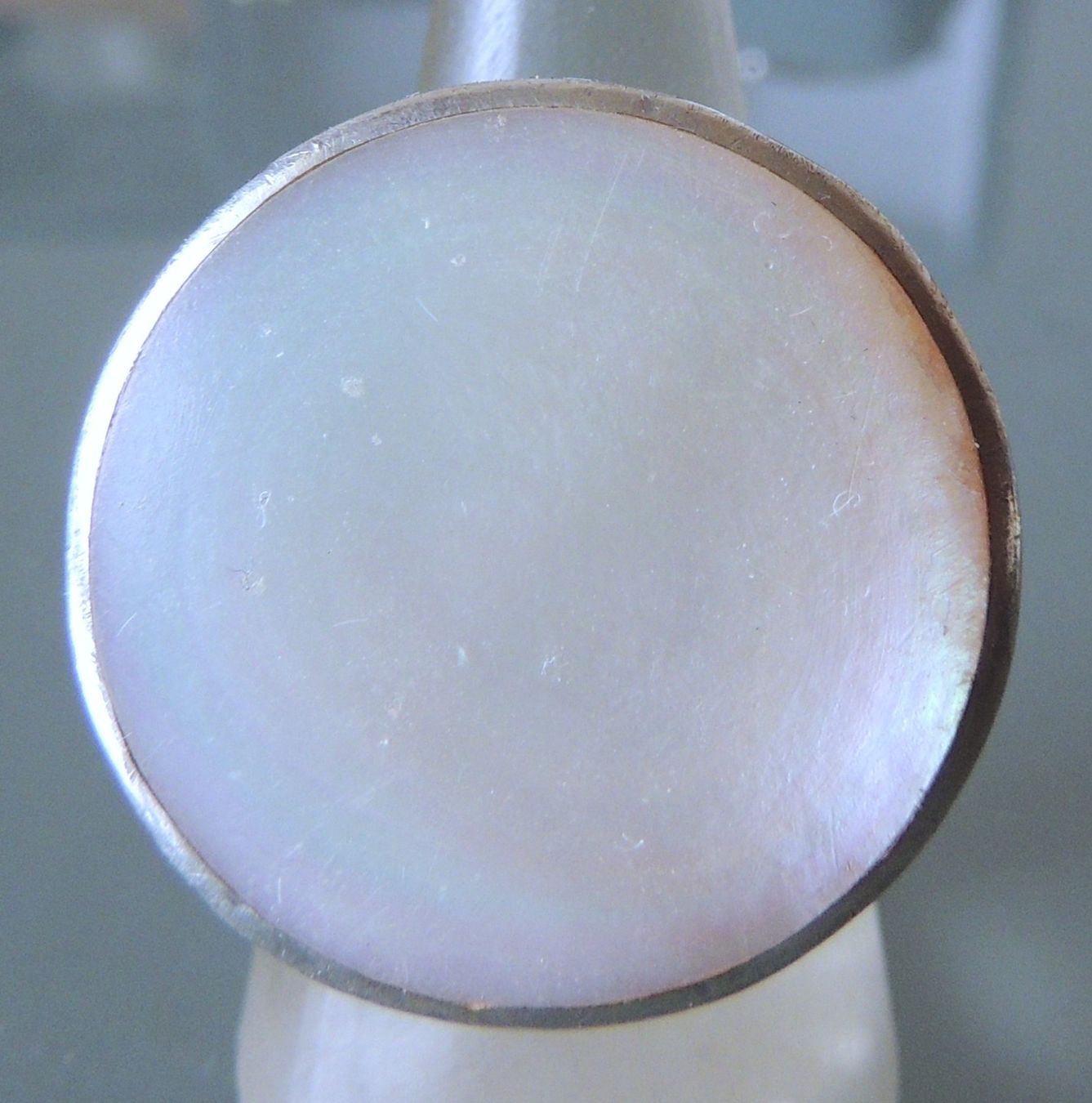 Anelli: Perlmutt Silber 925 Fingerring Gr. 57 – Usato da Waldenburg venduto da schaller707 2