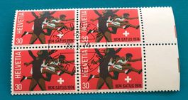 4 er Block Nr.549 mit Vollstempel Bern