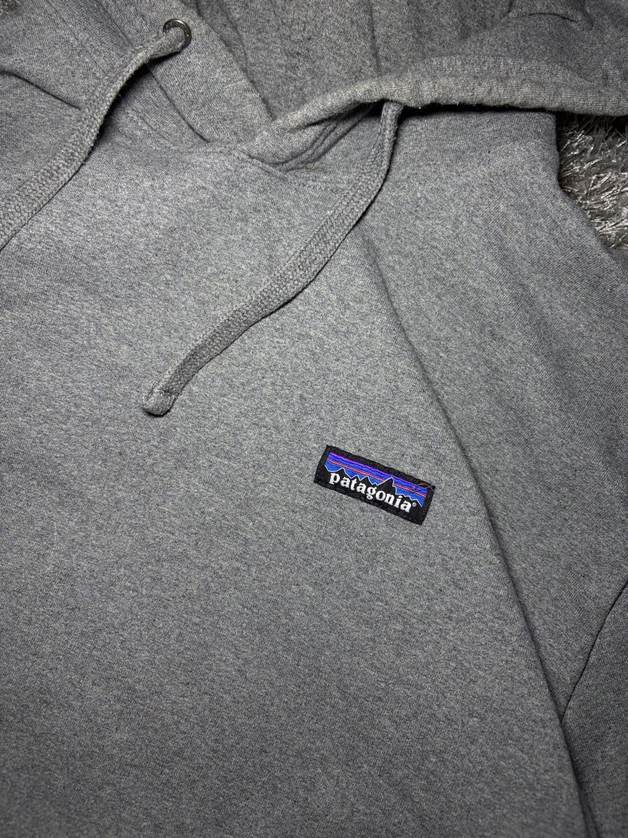 Patagonia Pullover & Sweatshirts: Patagonia Kapuzenpullover grau Grösse L – Gebraucht aus Brislach von edu_t6pq 1