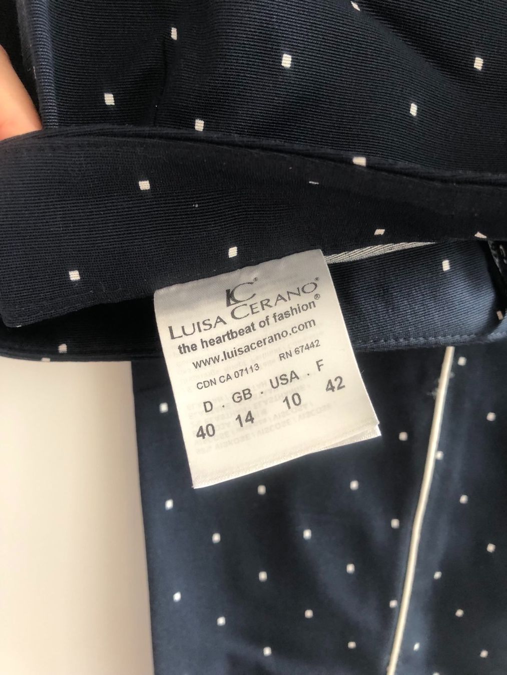 Luisa Cerano Pantaloni: luisa cerano hose – Usato da wabern venduto da anna_rosa 2