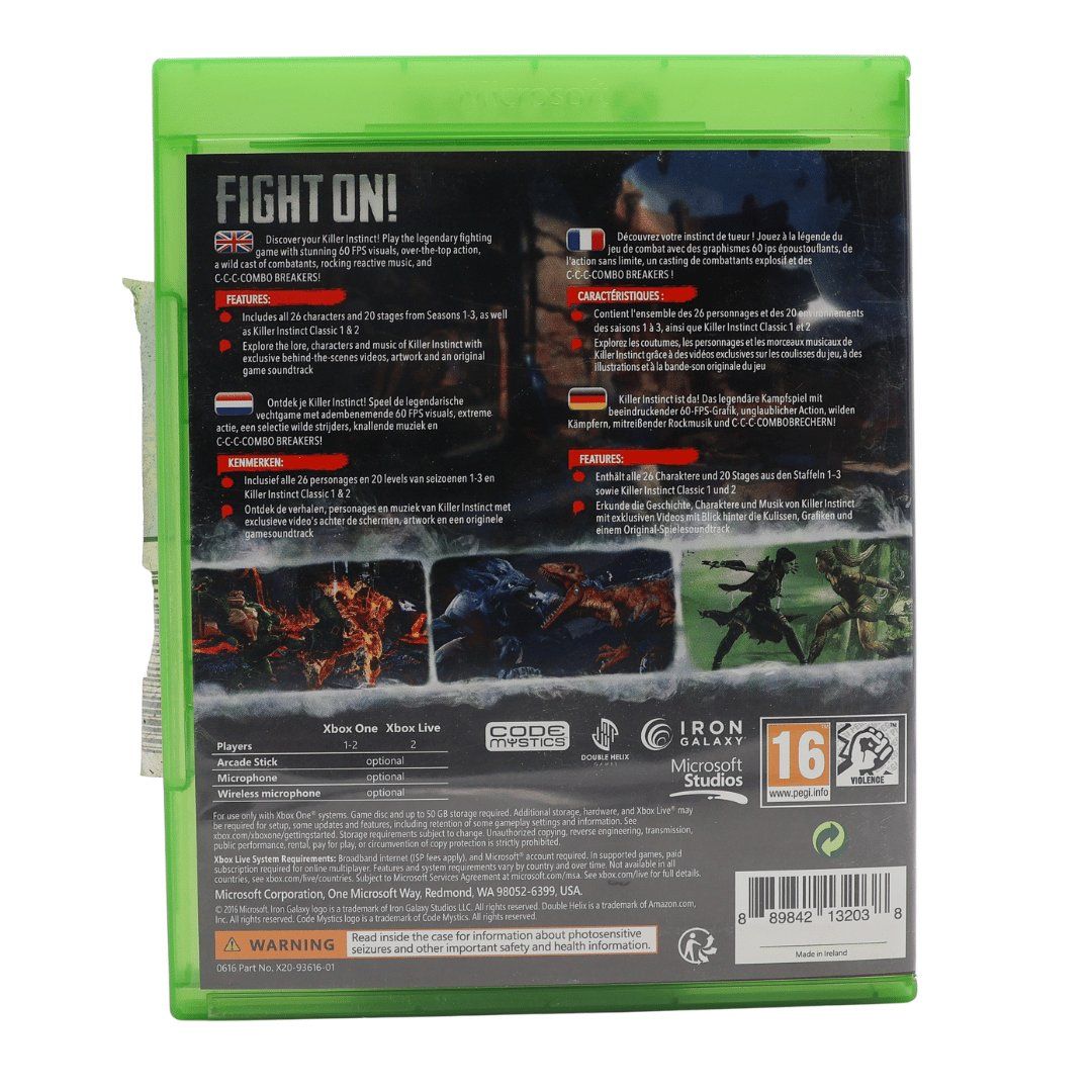 Giochi: Killer Instinct: Definitive Edition  - XBOX ONE – Usato da Paudex venduto da dindeboy 1