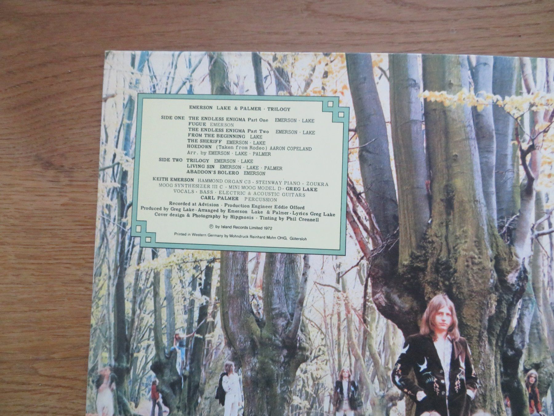 Dischi in vinile: EMERSON LAKE U PALMER TRILOGY – Usato da Zürich venduto da max_cp5f 1