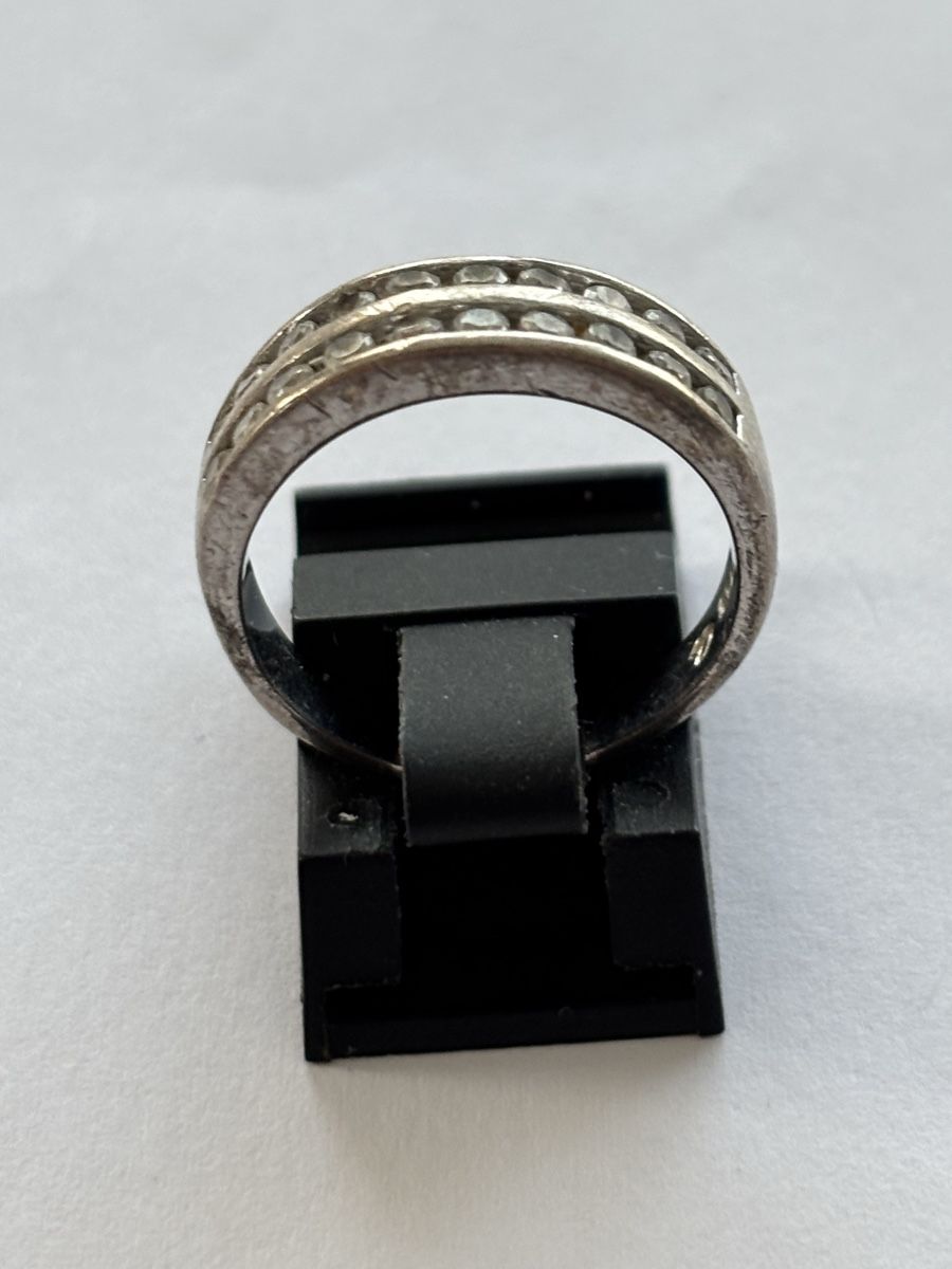 Ringe: 💎 Ring  mit Steinen, Silber 925 – Gebraucht aus Langnau am Albis von flusspflege 3
