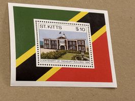 St. Kitts Briefmarke, Centenary of Treasury Building 1994