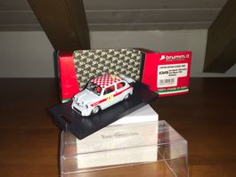 Fiat Abarth 1000 Berlina N°28 1/43 4 ore Monza 66 Steinmetz