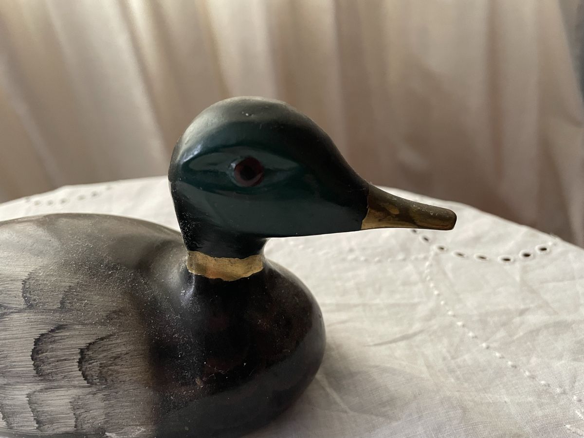 Tutte le decorazioni: Ente aus Ton handgemalt farbig – Usato da Münchenstein venduto da ouray52 3