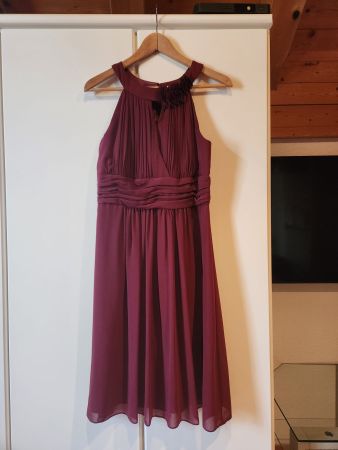 Bordeaux Kleid Gr.36, festlich