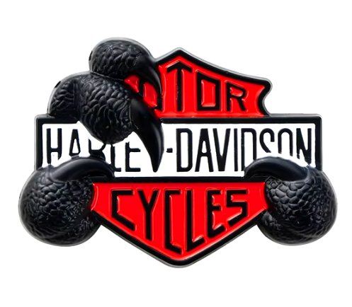 Sticker: Stickers métal Harley-Davidson  Griffes Noires stylées J154 – Nuovo e nell'imballaggio originale da Allens venduto da MADE.IN.ROCK.N.ROLL 1