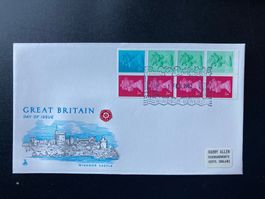 FDC aus Markenheftchen 1982