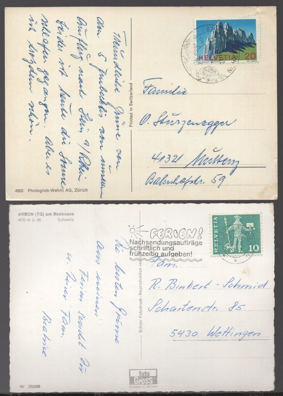 Cartes postales: 4 Mehrbildkarten  Grossformat – D'occasion à Aarau par kufi44 3