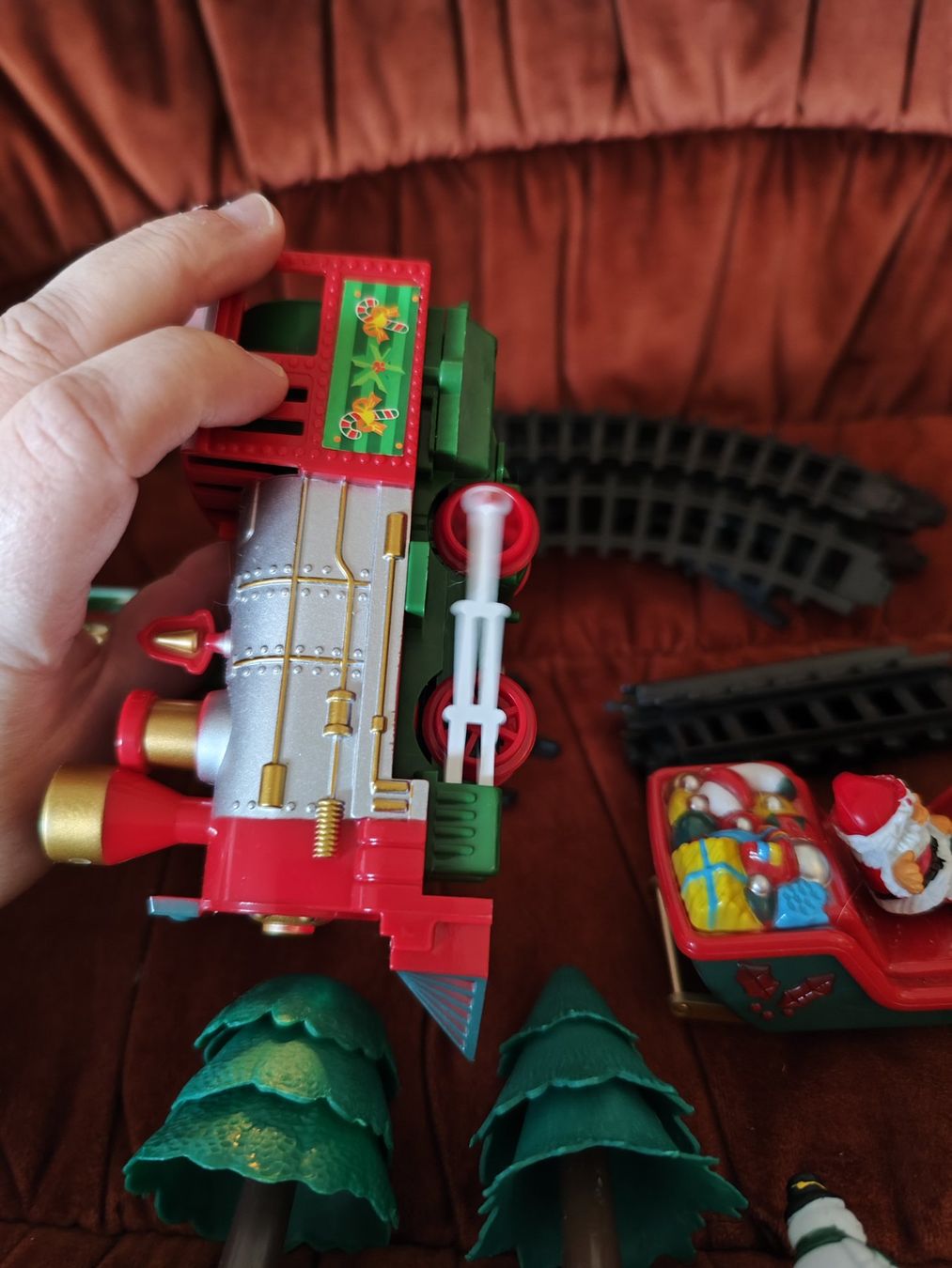Tutte le decorazioni: Christmas Train, mit Sound und Licht – Nuovo (secondo la descrizione) da Reinach BL venduto da chilller92 6
