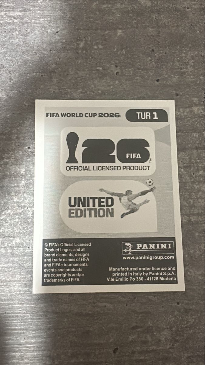 Panini Carte collezionabili: TUR 1 , FIFA WORLD CUP 2026 PANINI  – Nuovo (secondo la descrizione) da Frauenfeld venduto da 1PegPeg1 1