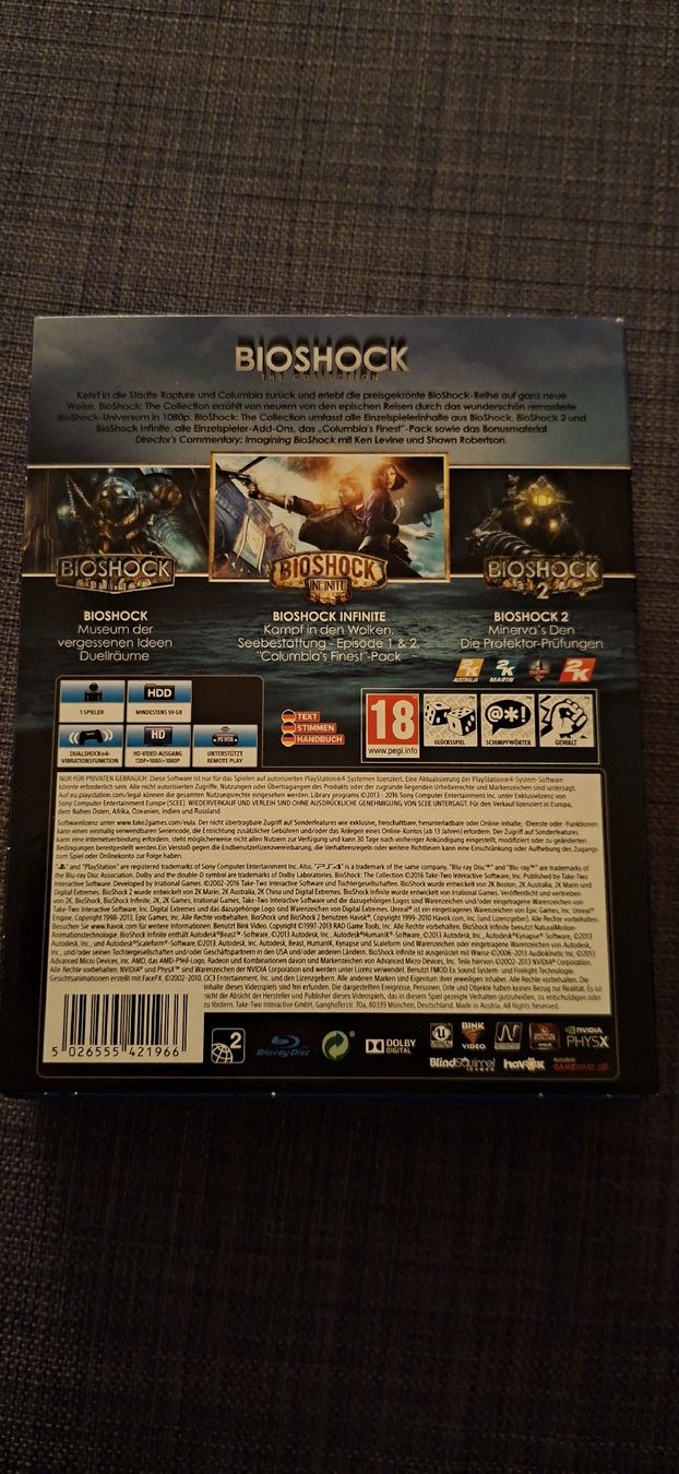 Jeux: PS4 "Bioshock Collection" – D'occasion à Näfels par Daedric 1