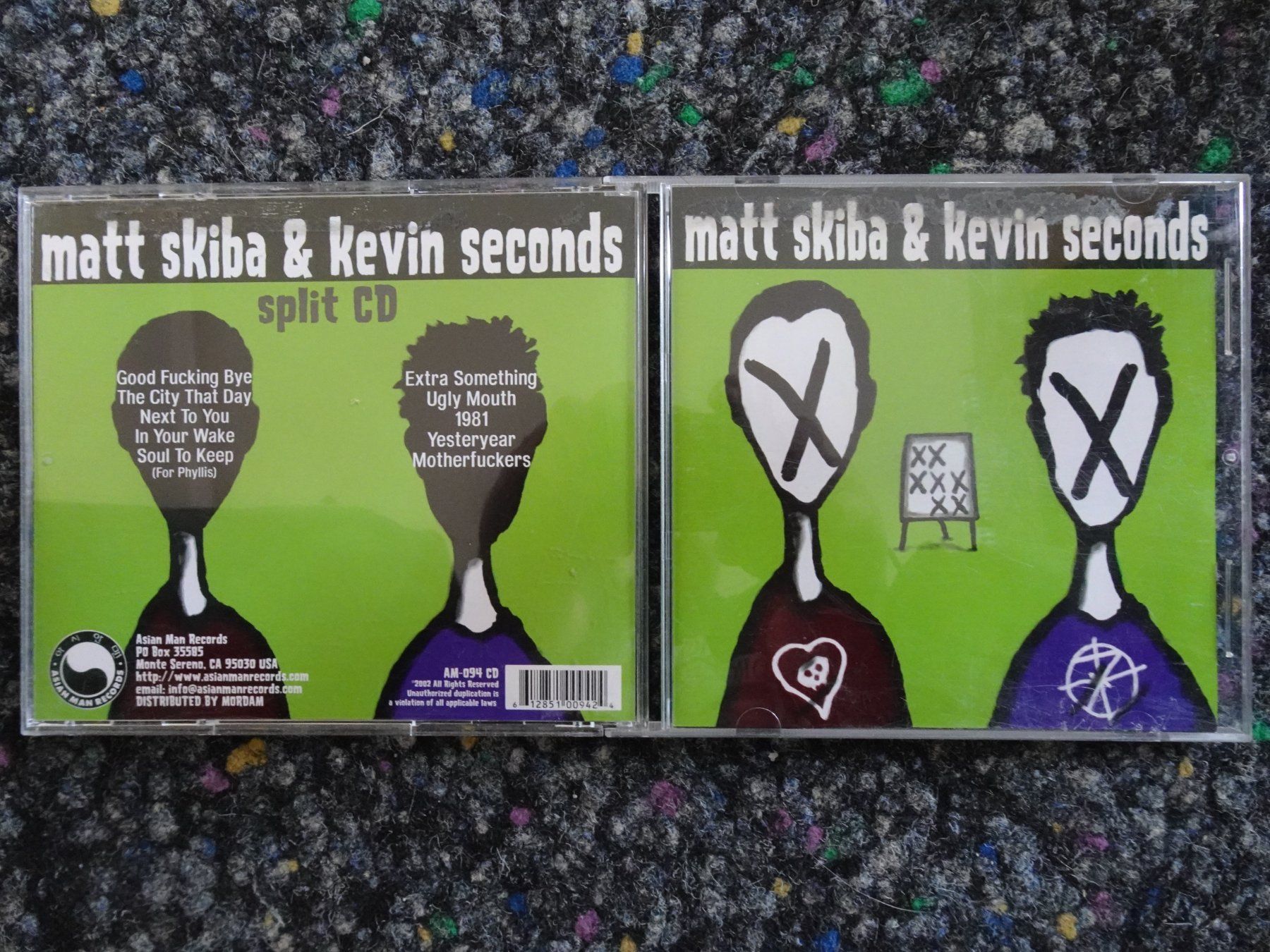 CD: CD : Matt Skiba & Kevin Seconds – Usato da Lotzwil venduto da Kiddis