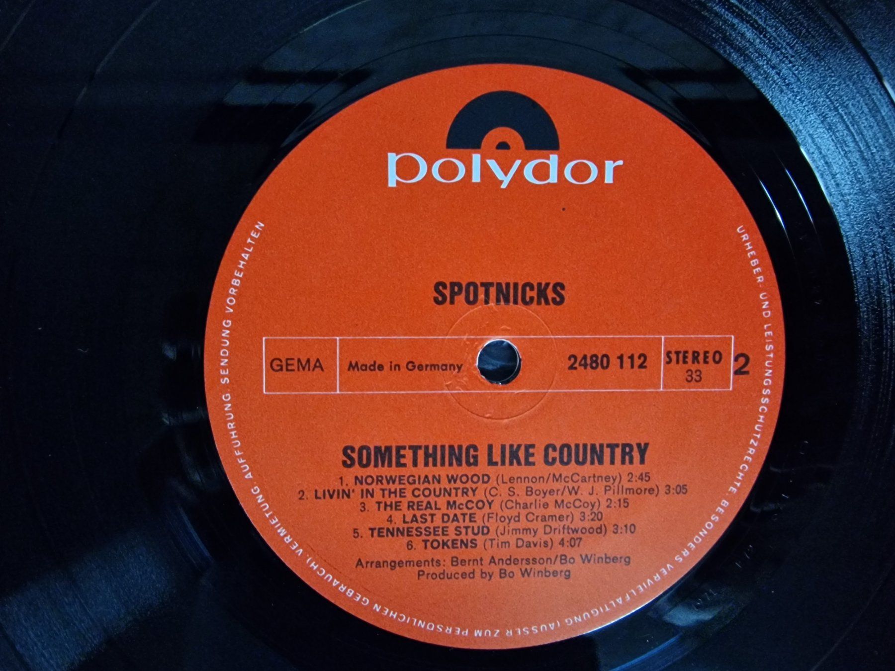 Dischi in vinile: Spotnicks LP – Something Like Country – Usato da Root venduto da atelier22 2